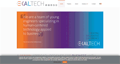 Desktop Screenshot of exaltech.it
